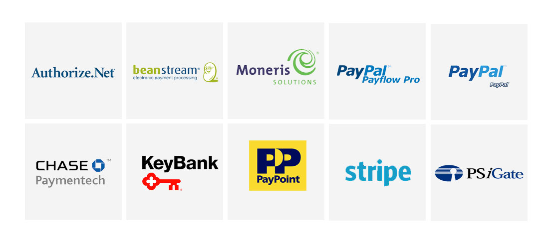 payment gateway company logos